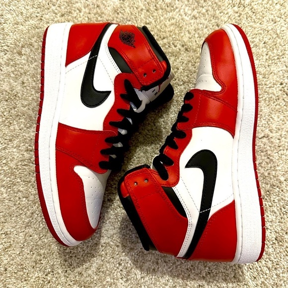 AUTHENTIC 2013 Jordan Retro 1 Chicago GS Sz 6.5/Women’s Sz 8 - Picture 1 of 9